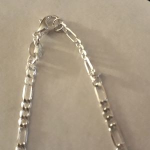 Sterling Silver Figaro Chain 20'